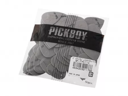 High-Modulous Nylon Медиаторы 50шт, толщина 1.14мм, Pickboy, GP-77R/114