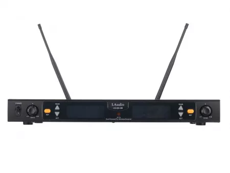 Беспроводная микрофонная система, 2 ручных передатчика, LAudio, LS-Q2-2M