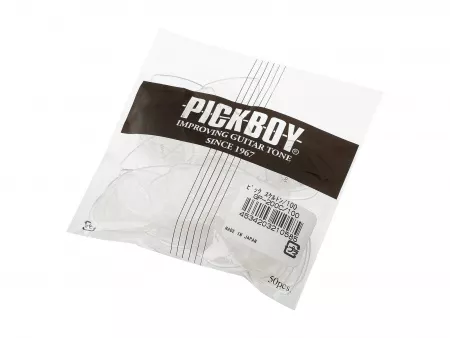 Edge Skelton Медиаторы 50шт, толщина 1.0мм, Pickboy, GP-200C/100