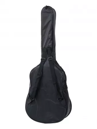 Чехол для классической гитары, ПВХ, черный, MEZZO, MZ-ChGC-2/1-1