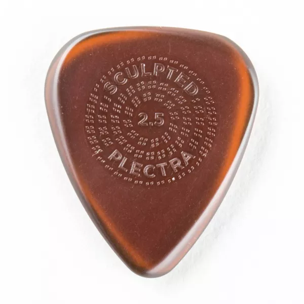 Primetone Медиаторы, 12шт, толщина 2,5мм, с насечкой, стандартные, Dunlop, 510R2.5  рис.2 