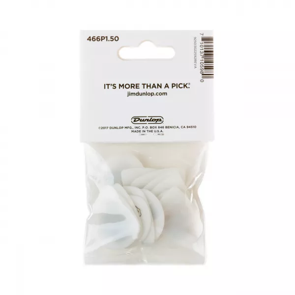 Tortex Flex Jazz III XL Медиаторы, 12шт, толщина 1.5мм, Dunlop, 466P1.5  рис.2 
