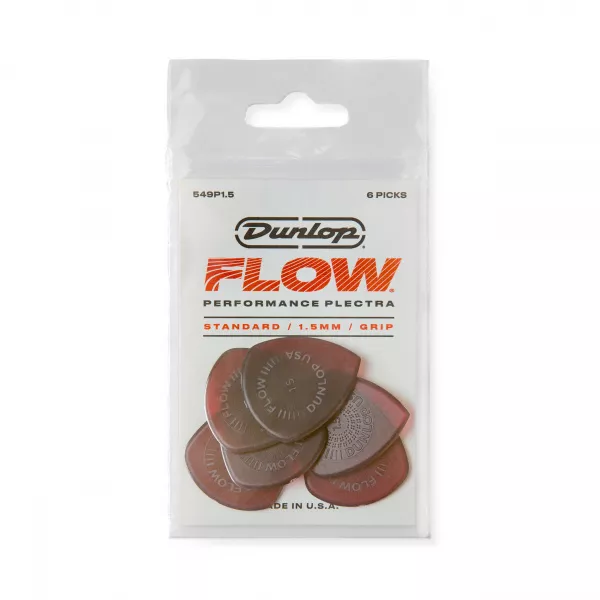 Flow Standard Медиаторы 6шт, толщина 1.5мм, Dunlop, 549P1.5  рис.2 