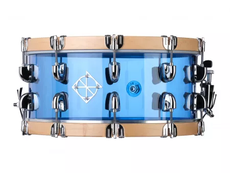 Cornerstone See-Through Blue Малый барабан 6.5 x 14", Dixon, PDSCST654ACB