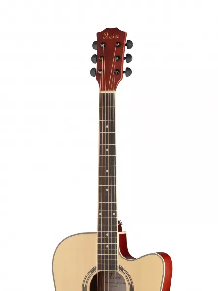 Акустическая гитара, цвет натуральный, Foix, FFG-2041C-NA  рис.2 