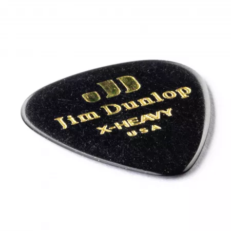 Genuine Celluloid Медиаторы, 12шт, очень толстые, черные, Dunlop, 483P03XH