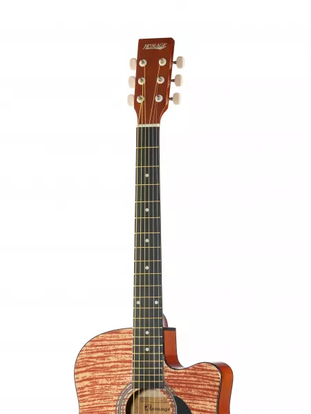 Фольковая гитара вырез HOMAGE, LF-3800CT-N  рис.2 