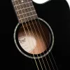 Luce Series Электро-акустическая гитара, черная, Cort, L60CE-BK