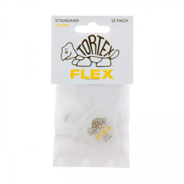Tortex Flex Медиаторы, 12шт, толщина 0,73мм, Dunlop, 428P.73  рис.2 
