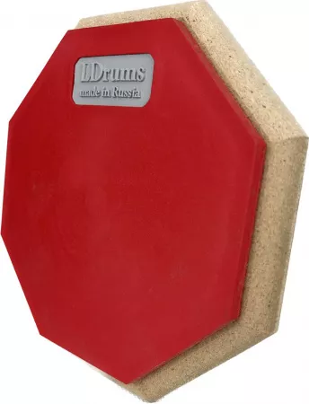 Тренировочный пэд 6", резина, красный, LDrums, LDTP6-RD