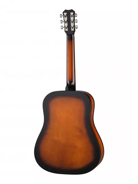 Гитара акустическая, санберст, Кунгурская Акустика, D-Sunburst  рис.2 