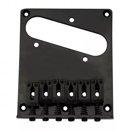 Бридж для Squier и Imported Tele, черный, Musiclily, MX2606BK