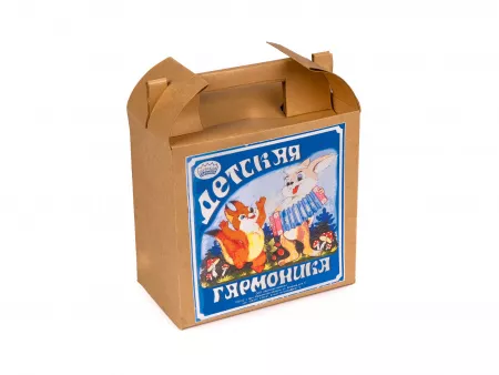 Гармонь "Ромашка" 15х12-I, белая, палехская роспись, Шуйская гармонь, S20XL-C-WH