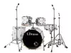 Барабанная установка, белая, LDrums, 5001011