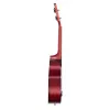 Mahogany Series Укулеле сопрано, с чехлом, красный, Cascha, HH-2263