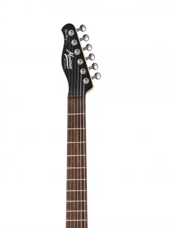 META Series Электрогитара, леворукая, черная, Cort, MBM-2H-LH-SBLK