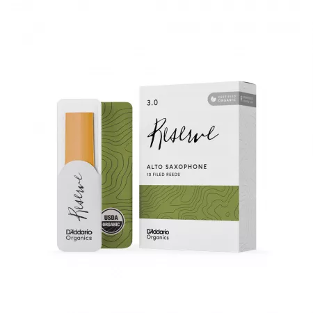 Organic Reserve Трости для саксофона альт, размер 3.0, 10 шт., Rico, ODJR1030