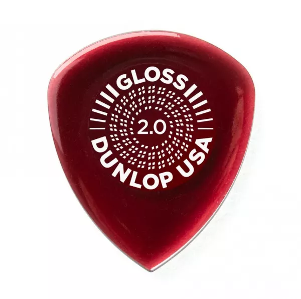 Flow Gloss Медиаторы 12шт, толщина 2мм, Dunlop, 550R2.0  рис.2 