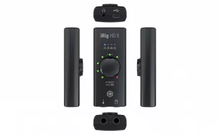 USB интерфейс, 24-бит / 96 кГц, IK Multimedia, iRig-HD-X