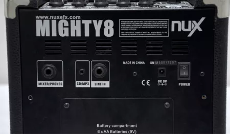 Mighty-8 Цифровой гитарный комбоусилитель Nux Cherub