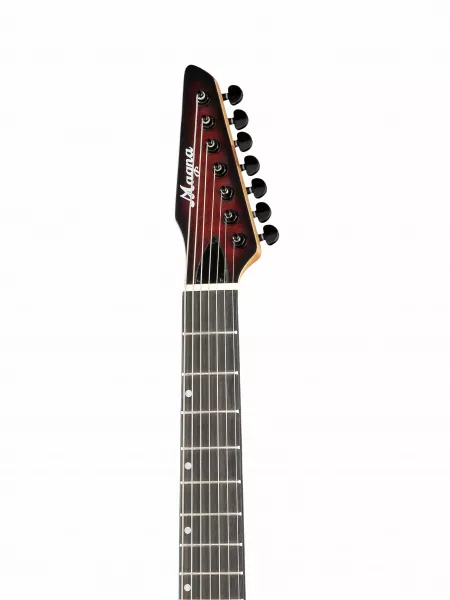 Электрогитара, черная/красная, Magna, 7000R-BRD  рис.2 