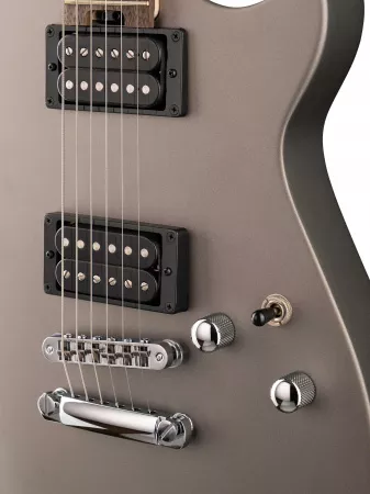 Manson Series Электрогитара, серебристая, Cort, MBM-1-SS