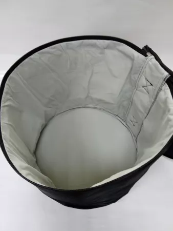 Чехол для барабана кавказского 12", чёрный ПВХ, MEZZO, MZ-Ch12-BK-1