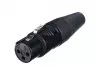 Разъем на кабель XLR "мама", Rean, RC3F-B