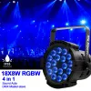 Светодиодный прожектор, водонепроницаемый IP55, RGBW, 18х10Вт, Big Dipper, BDW1810-A
