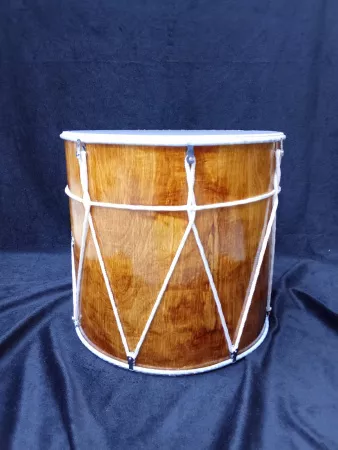 Барабан кавказский 12", лак янтарный, с чехлом, MEZZO, MZ-B12-amK