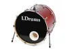 Бас-барабан 22" x 18", красный, LDrums, 5001012-2218