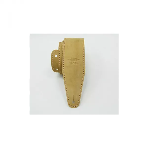 Leather 11 Ремень для гитары, кожаный, светлый орех, Fidel, FL66010L11  рис.2 