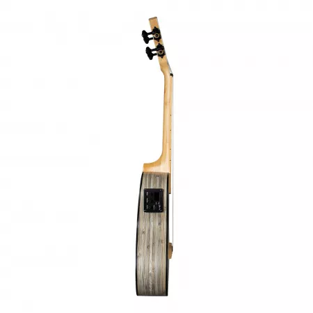 Bamboo Series Укулеле концертный со звукоснимателем, с чехлом, графит, Cascha, HH-2316E