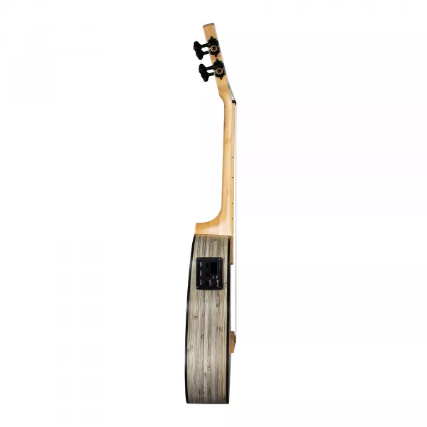 Bamboo Series Укулеле концертный со звукоснимателем, с чехлом, графит, Cascha, HH-2316E  рис.2 