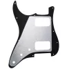 Пикгард для электрогитары Fender Stratocaster HH, 3 слоя, черная, Musiclily, MX2248BK