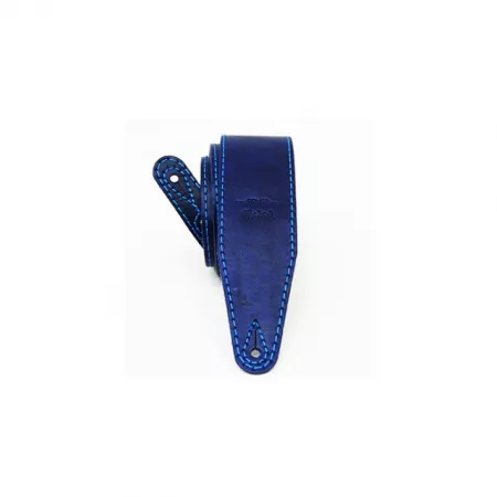 Leather 21 Ремень для гитары, кожаный, ультрамарин, Fidel, FL60011L21L
