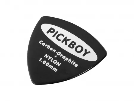 Triangle Carbon Nylon Медиаторы 50шт, толщина 1.0мм, Pickboy, GP-22T/100