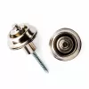 Straplok Flush Крепление ремня, никелированное, 2шт, Dunlop, SLS1401N