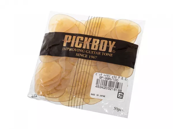 High-Modulous P.E.I Медиаторы 50шт, толщина 1.0мм, Pickboy, GP-99R/100  рис.2 