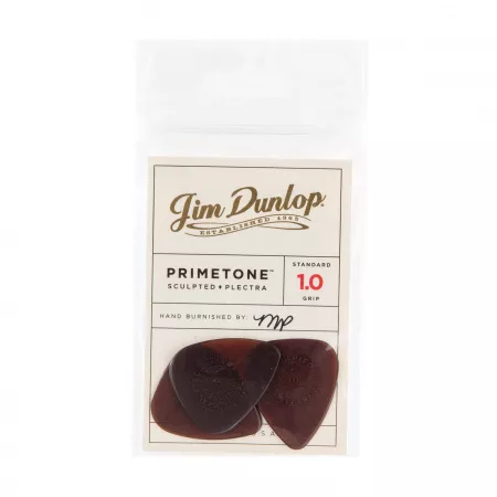 Primetone Медиаторы, 3шт, толщина 1.0мм, с насечкой, стандартные, Dunlop, 510P1.0
