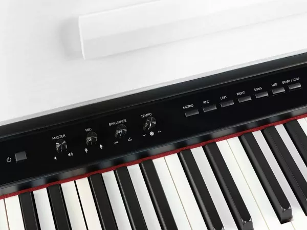 Цифровое пианино, молоточковая механика, белое сатинированное, Medeli, DP650K-PVC-WH  рис.2 