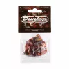 Медиаторы на большой палец 4шт, очень большие, пестрые, Dunlop, 9024P