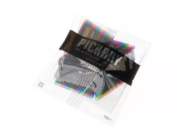 Celluloid Bass Pick Медиаторы 50шт, толщина 1.20мм, Pickboy, BP-24XH  рис.2 