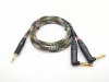 Кабель аудио 3.5-2х6.3мм, 1.25м, угловой, ZZcable, G47-3,5-2JR-0125-Z