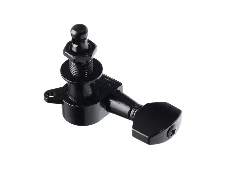 Колки для гитары 6л, черные, Metallor, MH-04-BK-6L
