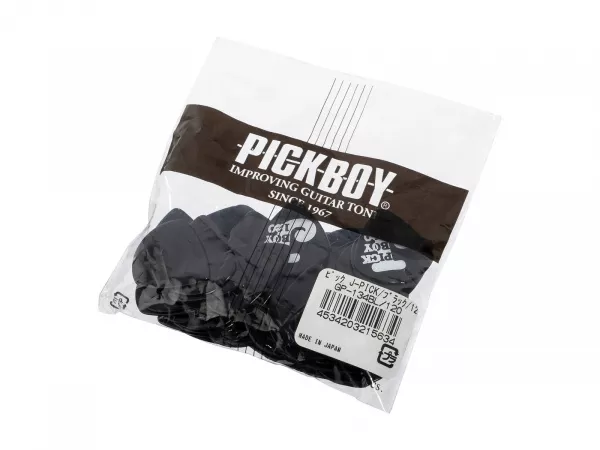 Celluloid J-pick Медиаторы 50шт, толщина 1.20мм, Pickboy, GP-134BL/120  рис.2 