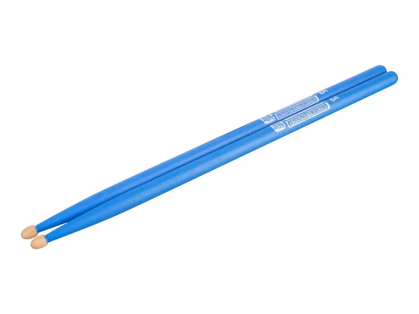 Colored Series QI 5A BLUE Барабанные палочки, орех гикори, синие, HUN, 10103003  рис.2 