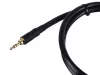 Кабель 3,5-2хJack, угловой, 1м, ZZcable, G53-3,5-2JR-0100-0