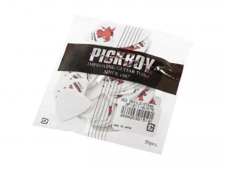 Celltex Red Devil Медиаторы 50шт, толщина 0.75мм, Pickboy, GP-211-6/075