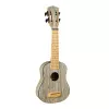 Bamboo Series Graphite Укулеле сопрано, с чехлом, графит, Cascha, HH-2315